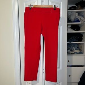 Cynthia Rowley red dress pant